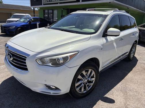 Moonlight White 2014 INFINITI QX60 Base