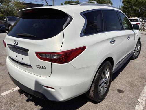 Moonlight White 2014 INFINITI QX60 Base