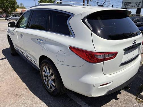 Moonlight White 2014 INFINITI QX60 Base