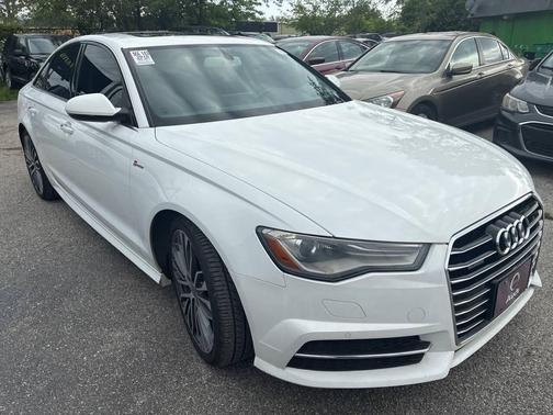 White 2016 Audi A6 3.0T Premium Plus