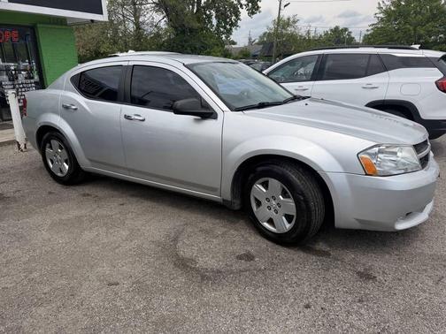 Silver 2010 Dodge Avenger SXT