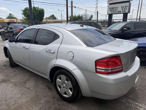 Silver 2010 Dodge Avenger SXT