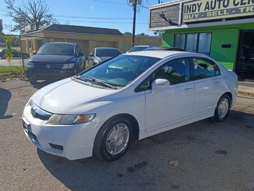 Spectrum White Pearl 2010 Honda Civic Hybrid Base