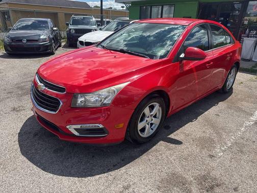 Red 2015 Chevrolet Cruze 1LT