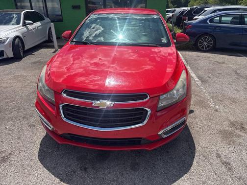 Red 2015 Chevrolet Cruze 1LT