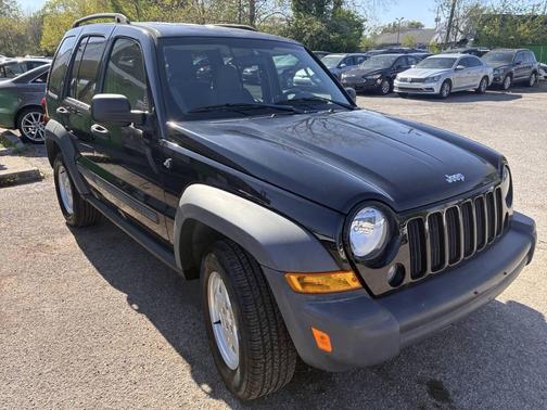 Black Clearcoat 2006 Jeep Liberty Sport
