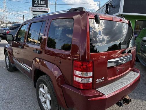 Burgundy 2009 Jeep Liberty Limited Edition