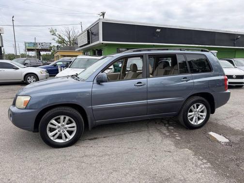 Bluestone Metallic 2006 Toyota Highlander Hybrid Limited