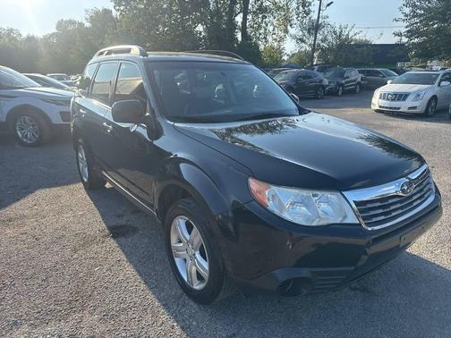 Obsidian Black Pearl 2009 Subaru Forester 2.5 X