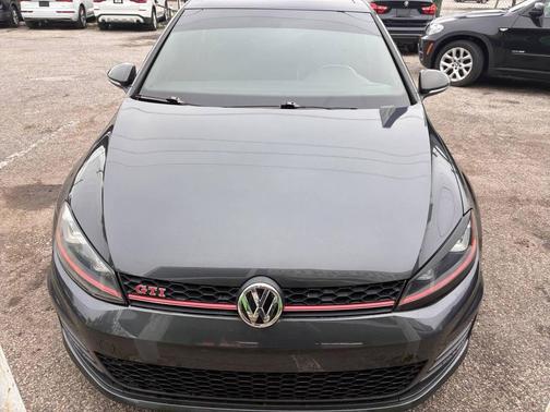 Black 2015 Volkswagen Golf GTI 2.0T Autobahn 4-Door