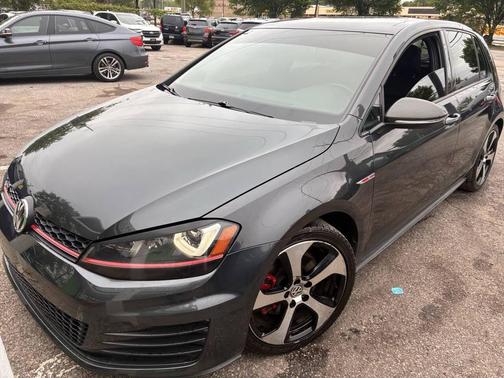 Black 2015 Volkswagen Golf GTI 2.0T Autobahn 4-Door