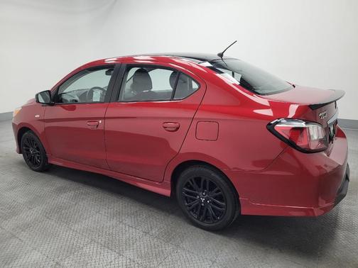 Infrared Metallic w/Black Roof 2024 Mitsubishi Mirage G4 Black Edition