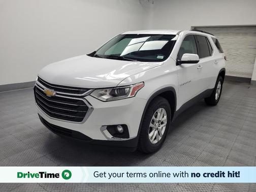 White 2019 Chevrolet Traverse LT Cloth