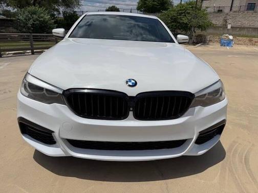 Black 2017 BMW 530 530i 4dr Sedan