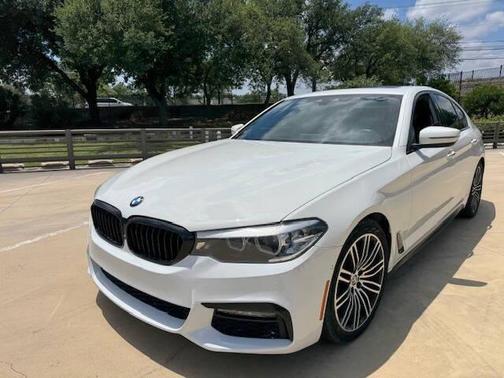 Black 2017 BMW 530 530i 4dr Sedan