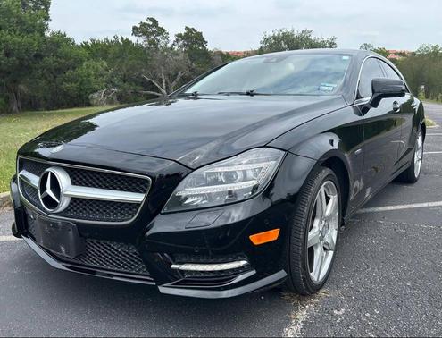 Black 2012 Mercedes-Benz CLS-Class CLS 550 4dr Sedan