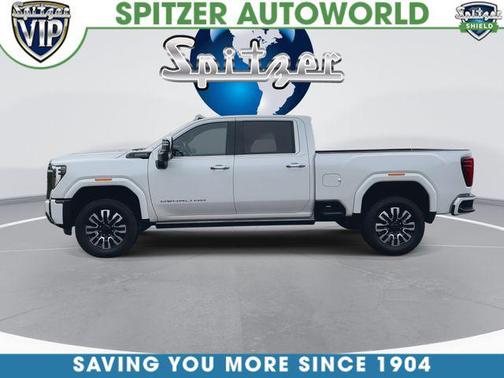 White Frost Tricoat 2024 GMC Sierra 3500 Denali