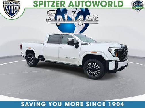 White Frost Tricoat 2024 GMC Sierra 3500 Denali