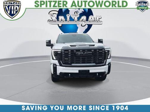 White Frost Tricoat 2024 GMC Sierra 3500 Denali