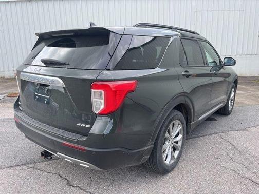 FORGED GREEN METALLIC 2023 Ford Explorer XLT