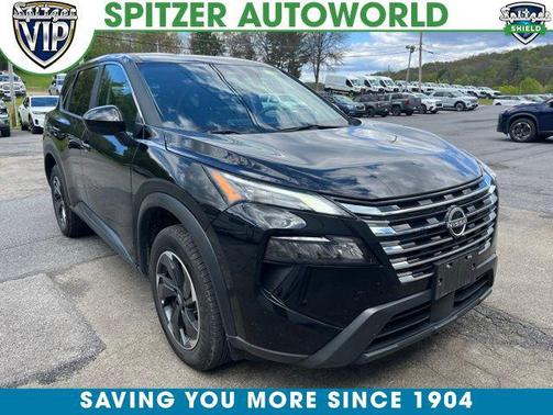 Super Black 2025 Nissan Rogue SV