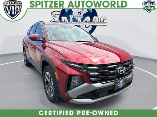 Ultimate Red 2025 Hyundai TUCSON SEL