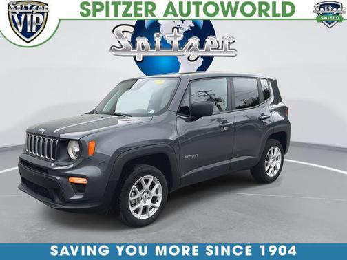 Graphite Gray 2023 Jeep Renegade Latitude