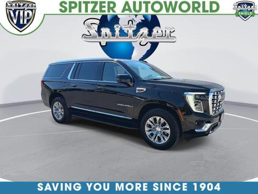 Onyx Black 2025 GMC Yukon XL Denali