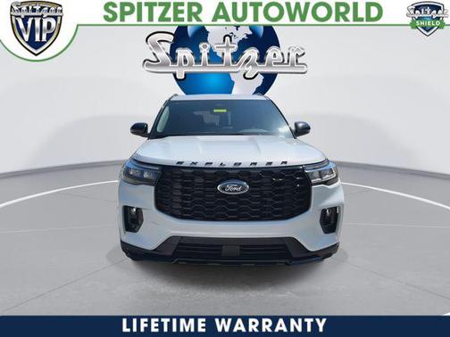 Space White Metallic 2026 Ford Explorer ST-Line