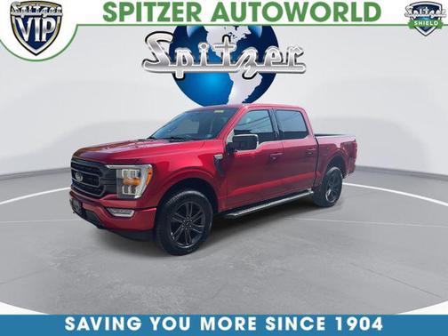 Rapid Red Metallic Tinted Clearcoat 2022 Ford F-150 XLT