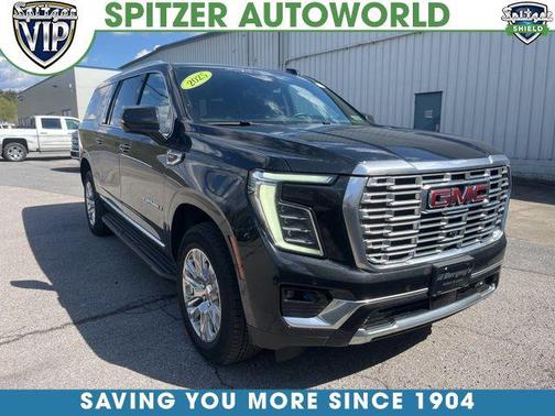 Onyx Black 2025 GMC Yukon XL Denali
