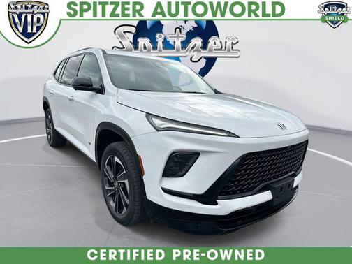 Summit White 2025 Buick Enclave Sport Touring