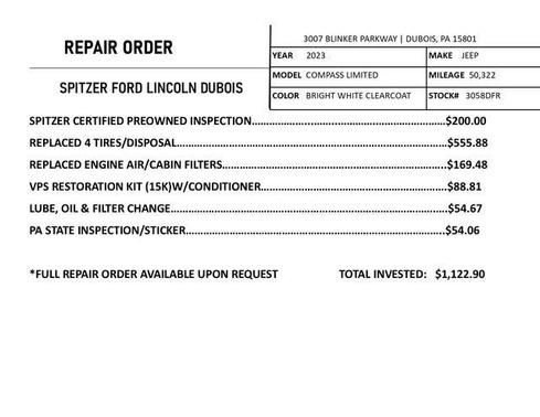2023 Jeep Compass Limited