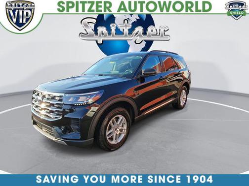 AGATE BLACK METALLIC 2025 Ford Explorer Active