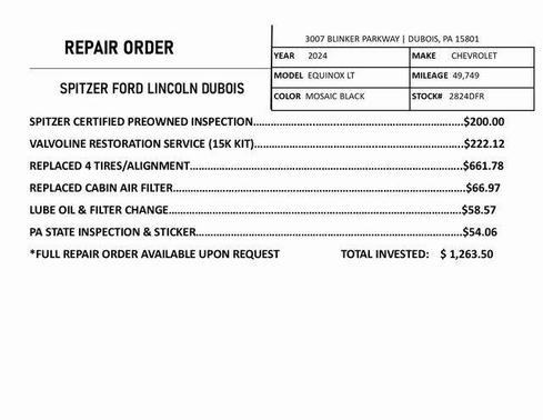 2024 Chevrolet Equinox 1LT