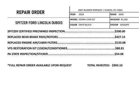 2024 GMC Sierra 1500 SLT