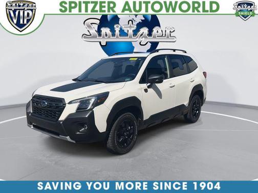 Crystal White Pearl 2025 Subaru Forester Wilderness