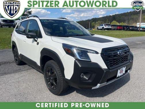 Crystal White Pearl 2025 Subaru Forester Wilderness