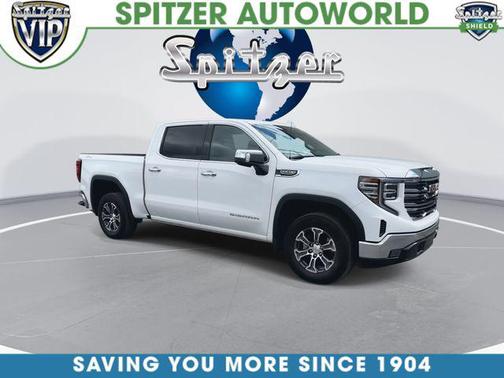 Summit White 2026 GMC Sierra 1500 SLT
