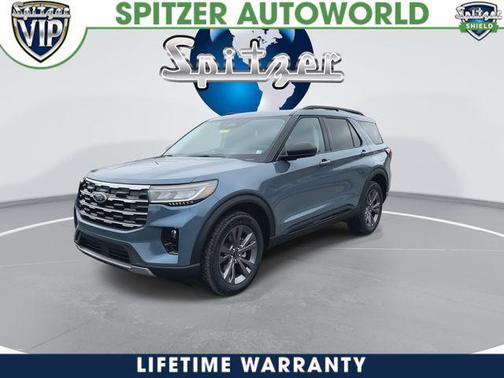 Vapor Blue Metallic 2026 Ford Explorer Active