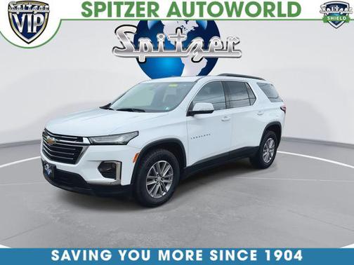 Summit White 2023 Chevrolet Traverse LT Leather