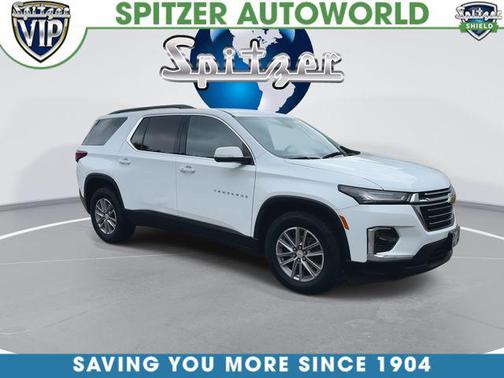 Summit White 2023 Chevrolet Traverse LT Leather