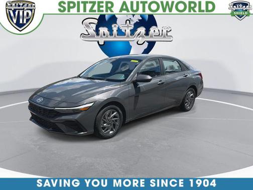 Ecotronic Gray 2024 Hyundai ELANTRA SEL