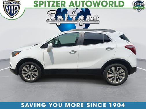 Summit White 2019 Buick Encore Preferred