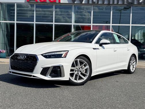 Ibis White 2023 Audi A5 Sportback 45 S Line Premium Plus