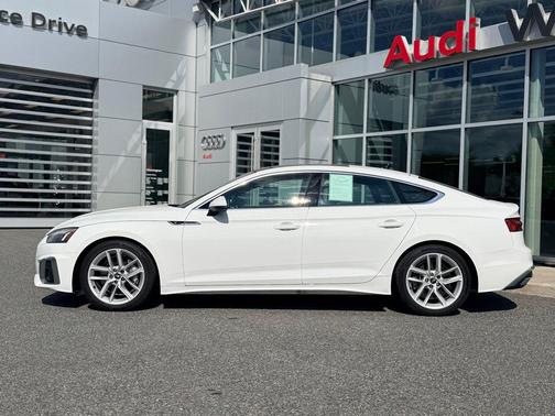 Ibis White 2023 Audi A5 Sportback 45 S Line Premium Plus
