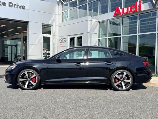 Mythos Black Metallic 2023 Audi A5 Sportback 45 S Line Premium Plus