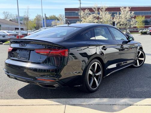 Mythos Black Metallic 2023 Audi A5 Sportback 45 S Line Premium Plus