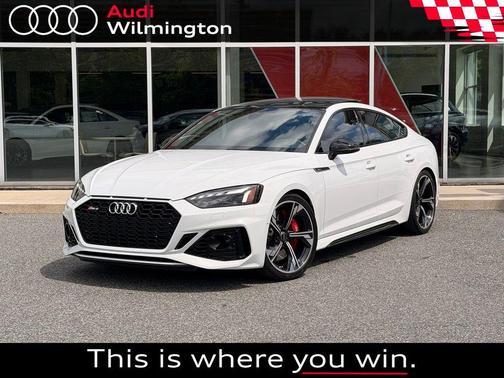 Glacier White Metallic 2023 Audi RS 5 2.9T