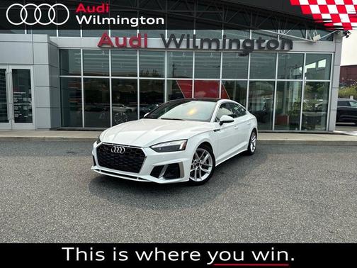 Ibis White 2023 Audi A5 Sportback 45 S Line Premium Plus